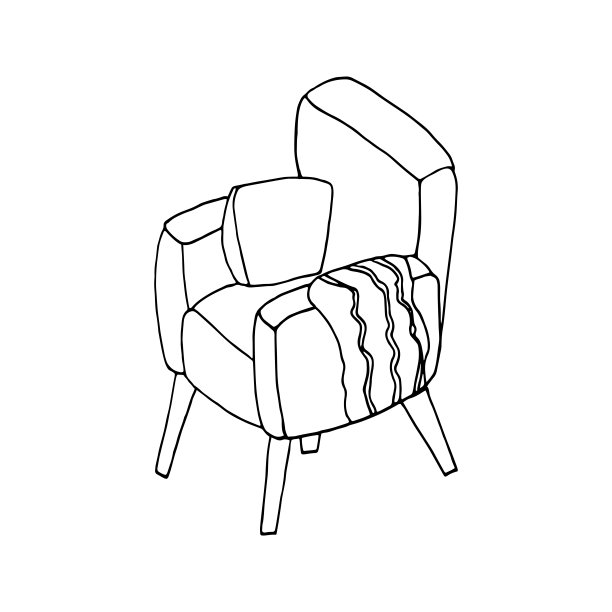 单手绘制的新年和圣诞节元素。涂鸦矢量插图。冬季元素的贺卡，海报，贴纸和季节性设计。在白色背景上隔离图片下载