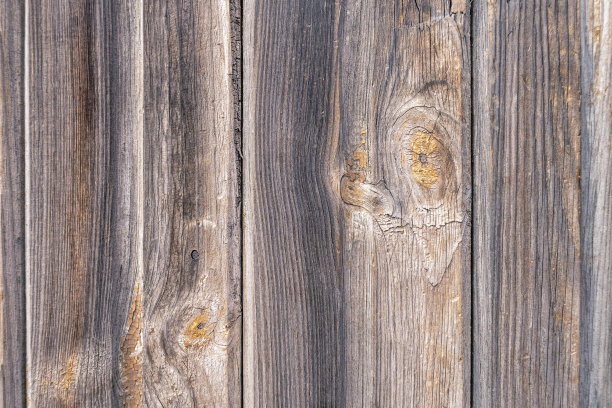 木条的有条纹的背景。与节木板。图片下载