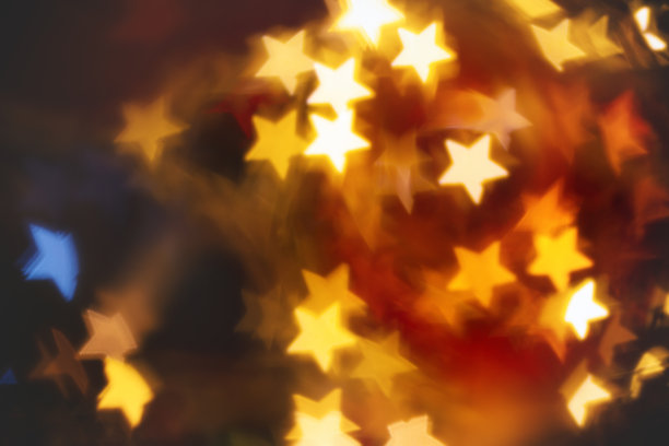 令人愉悦的散景抽象。图片下载