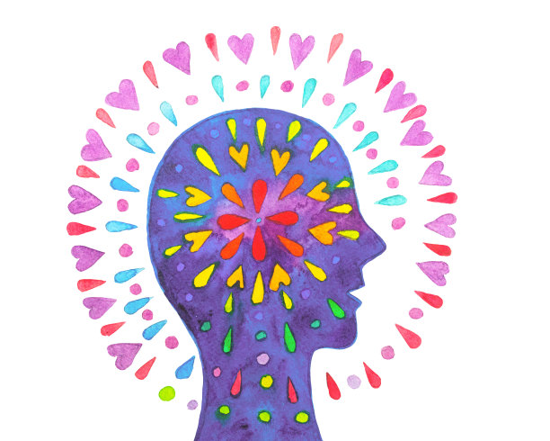 图形绘制曼荼罗。信仰希望的爱。图片下载