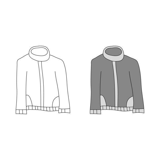 开襟羊毛衫图片下载