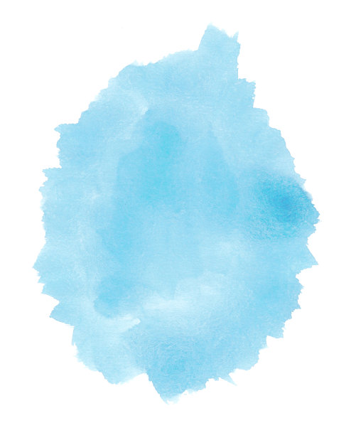 蓝色水彩椭圆形背景。通用的设计背景。图片下载