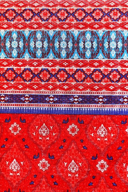 泰国丝绸古代织物手工设计师纺织品秘鲁条纹美丽的背景细节图案时尚图片下载