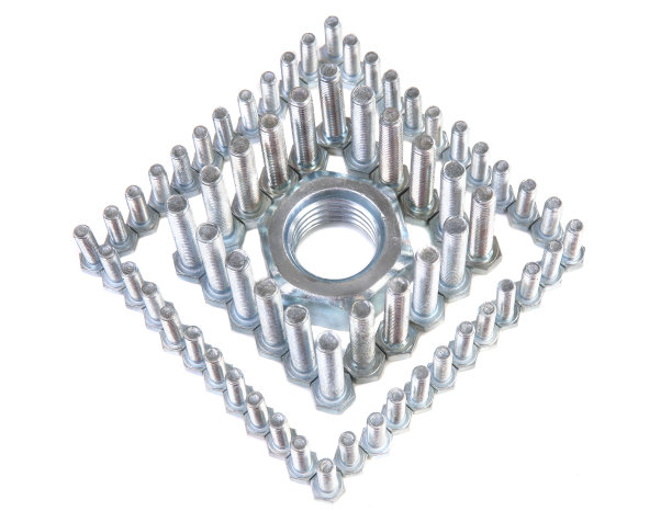 带隔离螺母的螺栓图片下载