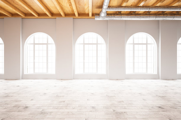 有窗户的空房间图片下载