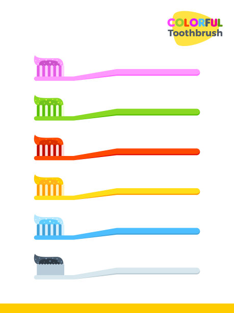 彩色牙刷图片下载