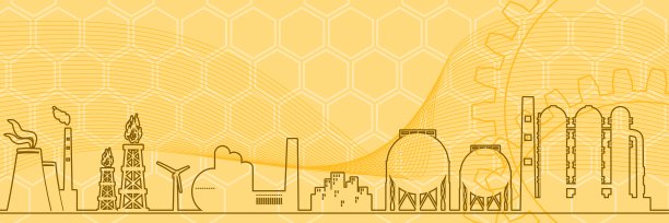 工业头旗帜图片下载