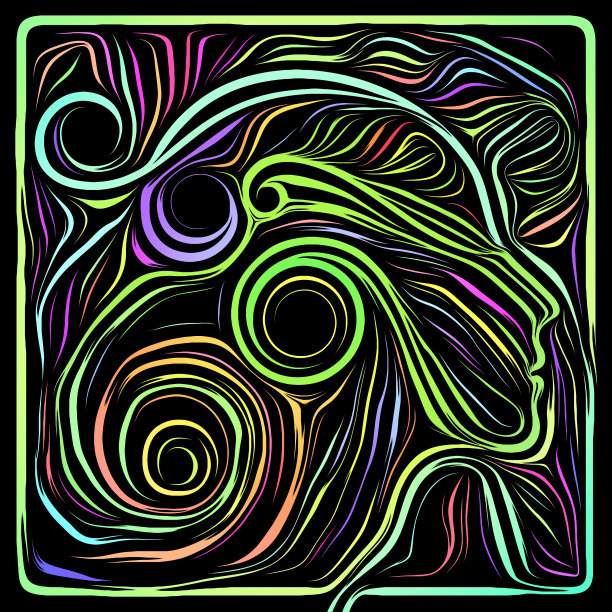 木刻发展设计图片下载