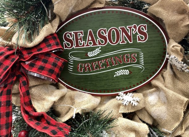 节日问候装饰标志图片下载