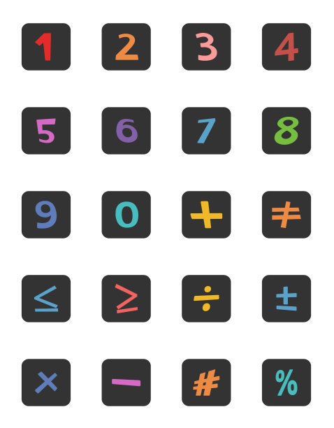 颜色画图标图片下载