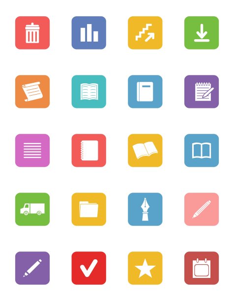 颜色画图标图片下载