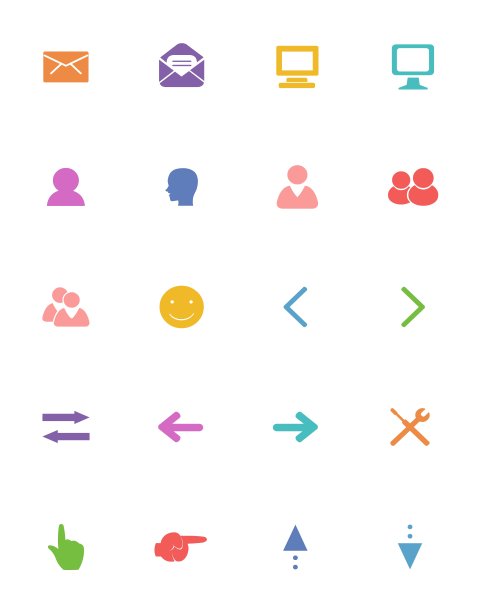 颜色画图标图片下载