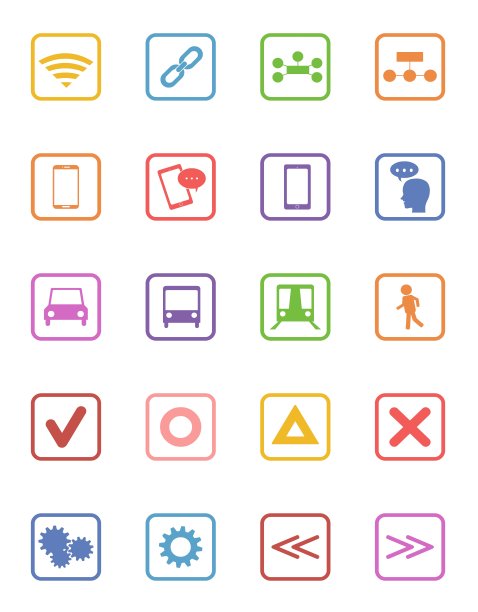 颜色画图标图片下载