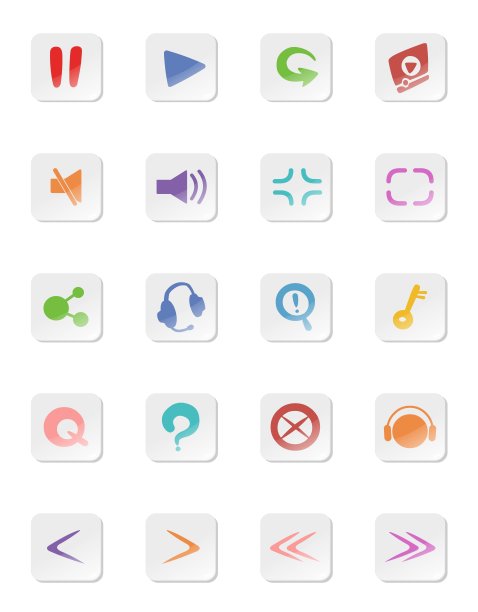 颜色画图标图片下载