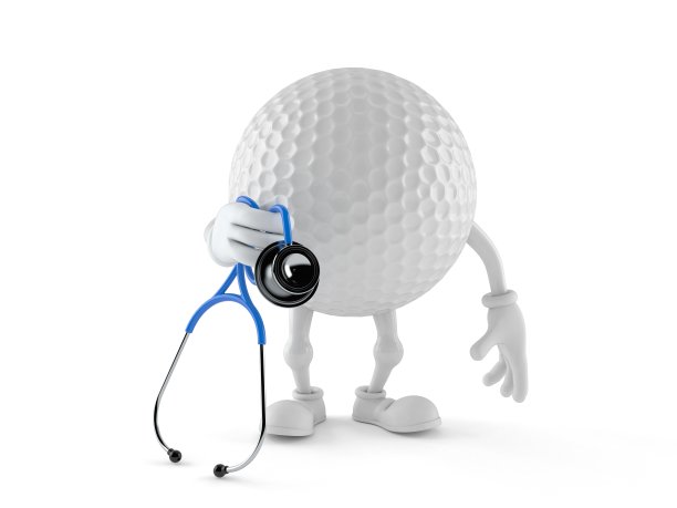 手持高尔夫球特性听诊器图片下载