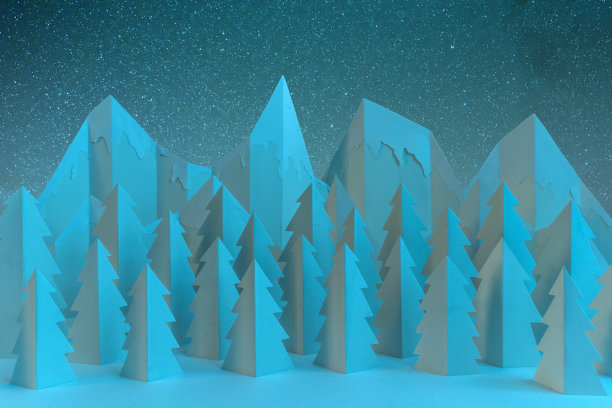 冬天的夜景纸图片下载