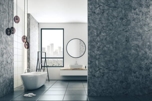 阁楼浴室内部图片下载