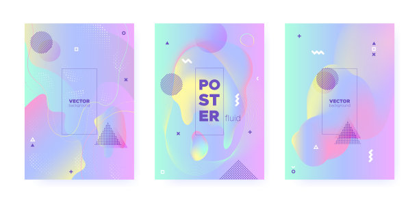 彩虹彩色液体。抽象的元素。图片下载