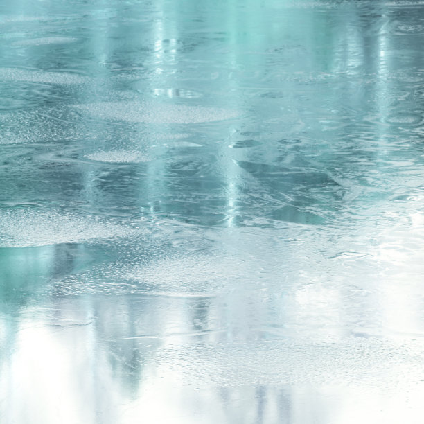 金属蓝色和白色的冰图片下载