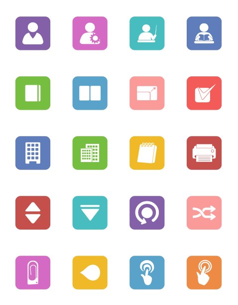 颜色画图标图片下载