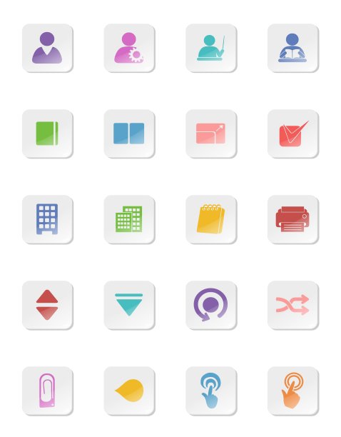 颜色画图标图片下载