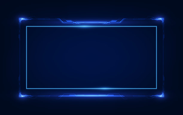 抽象hud UI GUI未来未来的屏幕系统虚拟设计图片下载