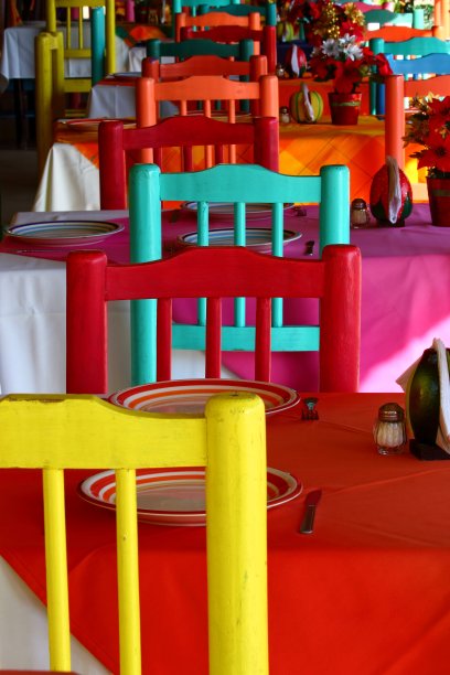 咖啡馆的椅子图片下载