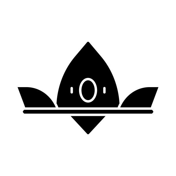 王冠的女王字形图标图片下载