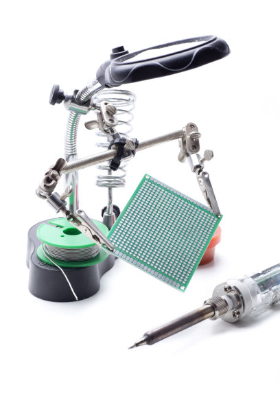 焊接工人PCB支架图片下载
