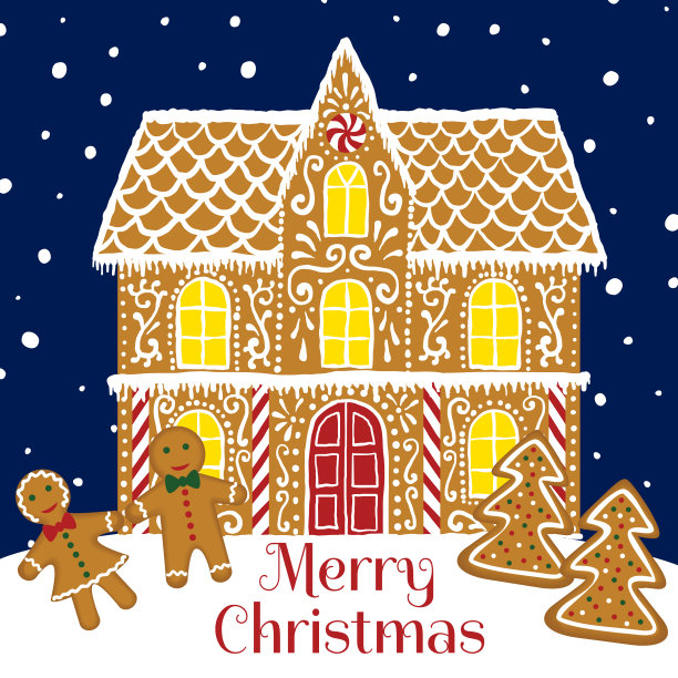 姜饼屋卡图片下载