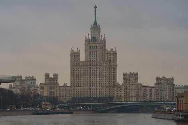 莫斯科斯大林式的摩天大楼图片下载