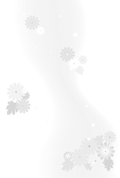 纪念菊花的明信片插图。图片下载