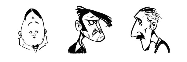 一组矢量人脸，小胡子，大胡子。剪影，头像，头像，标志，图标，标签。图片下载