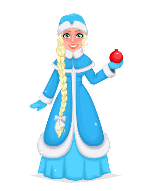 俄罗斯Snegurochka(雪少女)图片下载