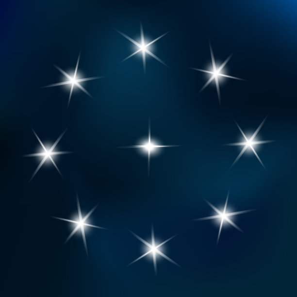 灯闪光孤立。向量图片下载