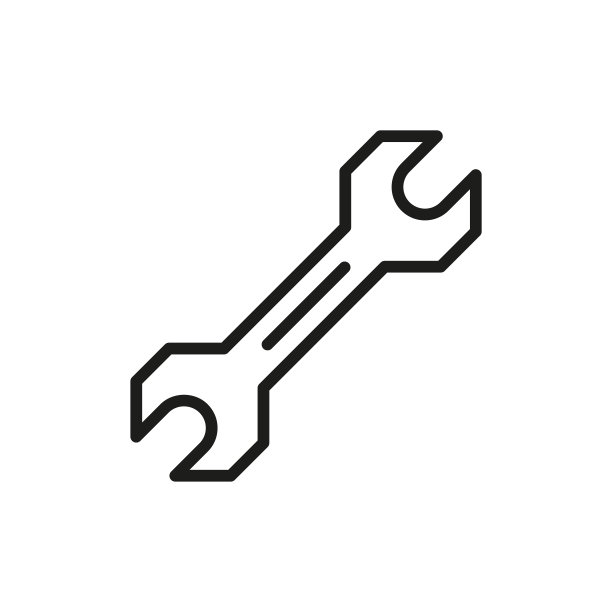 简单的维护线图标。图片下载