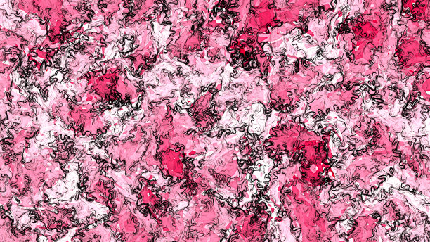 红色抽象时尚细胞背景图片下载