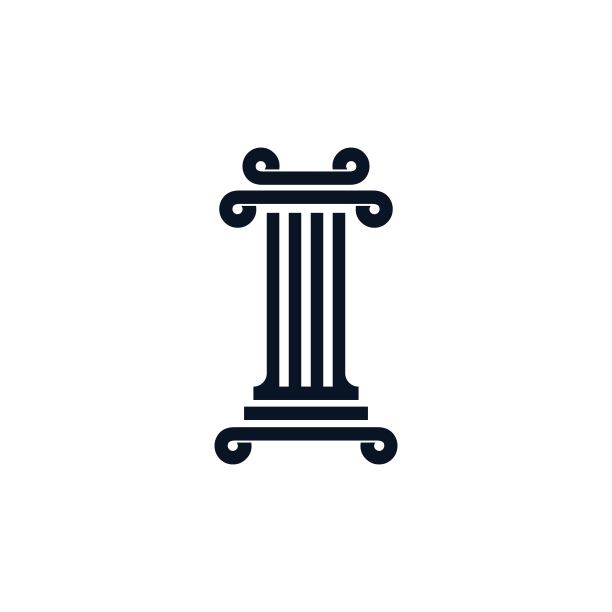 柱子矢量图标符号插图图片下载