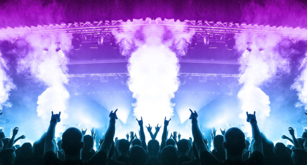 音乐节的人群图片下载