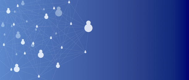 人在几何线上的联系图片下载