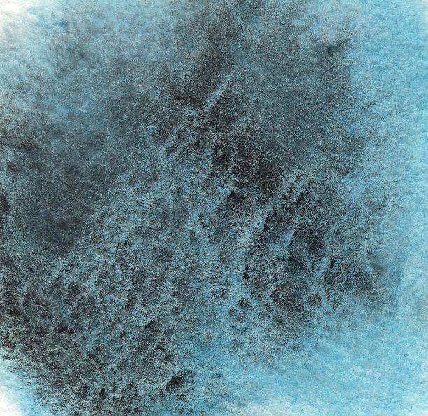 蓝色水彩抽象纹理背景图片下载