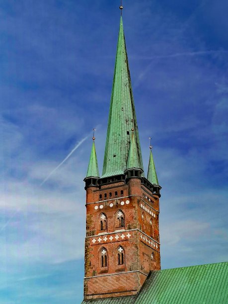 令人印象深刻的建筑图片来自Lübeck图片下载