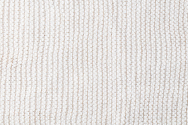 针织白围巾图案背景。前视图。副本的空间。图片下载