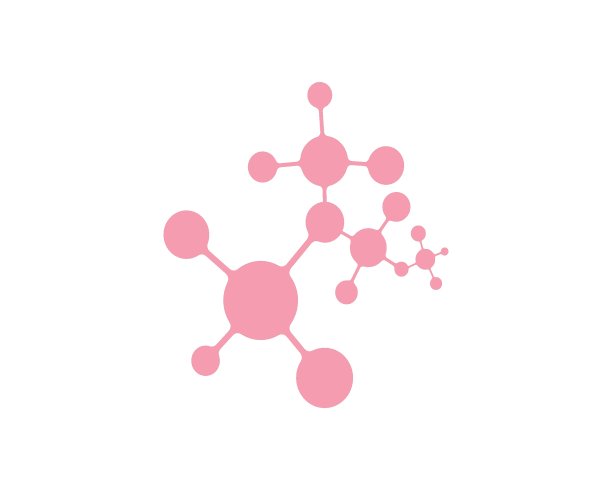 分子标志矢量插图设计图片下载