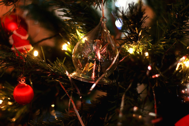 圣诞树装饰图片下载