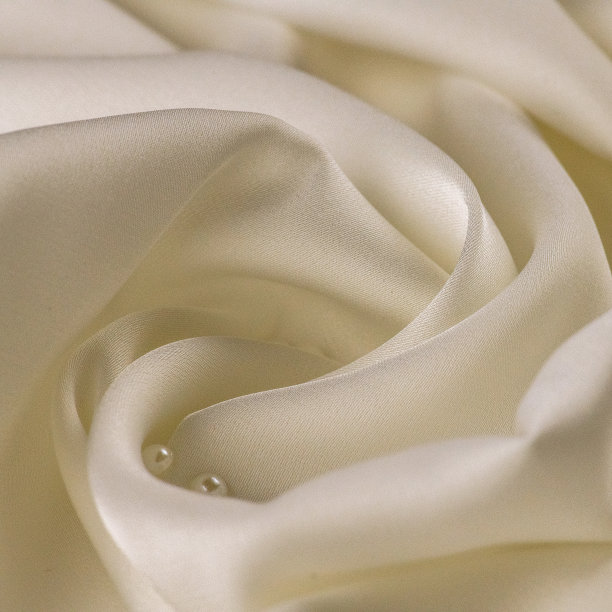 白色丝绸面料图片下载