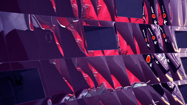 鲜艳的颜色和反射图片下载