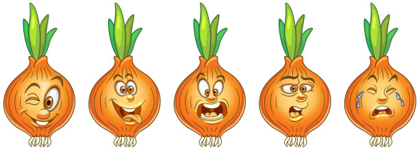 卡通洋葱蔬菜图片下载