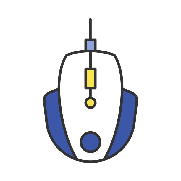 游戏鼠标颜色图标图片下载