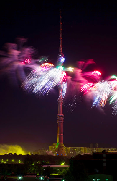 新年和圣诞节的烟花照片图片下载